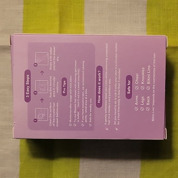 NEW Bleame Crystal Hair Eraser in box - Picture 2 of 3